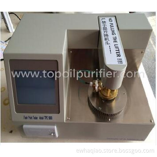 Petroleum Product Closed Cup Flash Point Analyzer/Tester